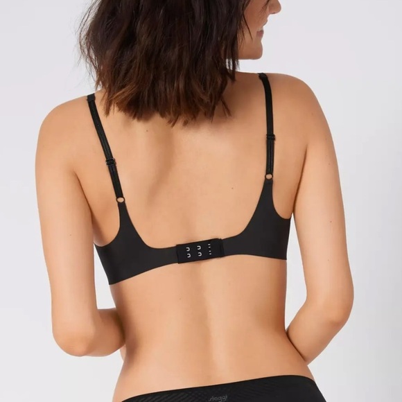 Sloggi Wireless Feel Body Adapt soft bra black Bralette, M 34C 36B 36C - Picture 2 of 11